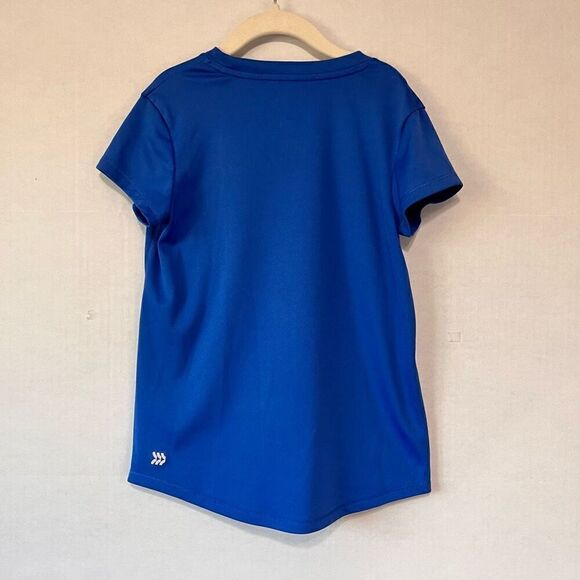 All In Motion Girls Blue With Butterfly Tee  Sz M(8)  NWOT - Picture 2 of 3
